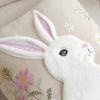 New 45×45cm Easter Bunny Pillow Cover Forest Style Removable Pillowcase Soft 3D Embroidery Sofa Cushion Case Home Decoration