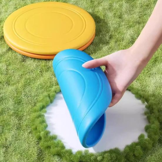 Hond Vliegende Schijf Speelgoed Rubber Veilig Hond Kauwspeelgoed Interactief Hond Trainingsspeelgoed voor Middelgrote Grote Honden Buiten Apporteren Gooien Vangen