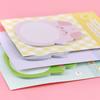 1 Piece Adhesive Kawaii Cartoon Animals Sticky Notes Notepad Memo Pad Office School Supplies Stationery Sticker