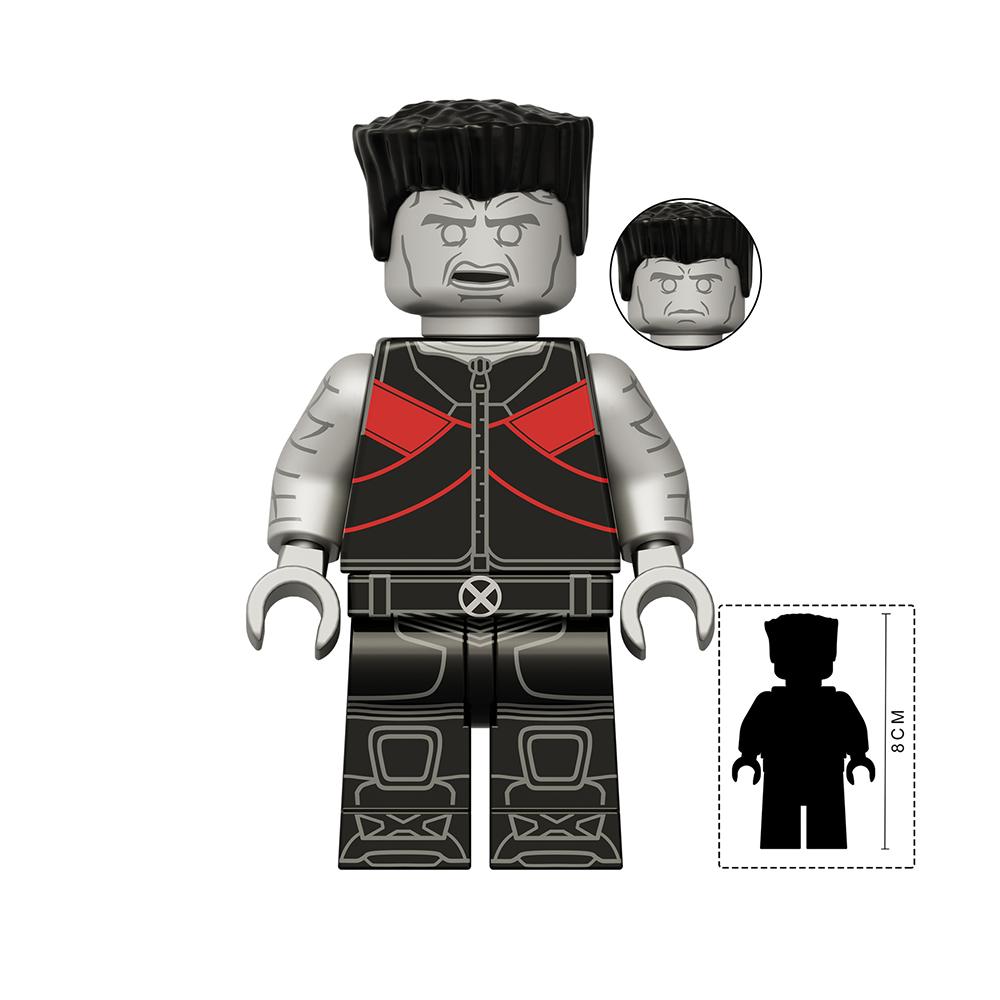 8pcs Deadpool & Wolverine Minifigure Set Ornaments Toys Supplies
