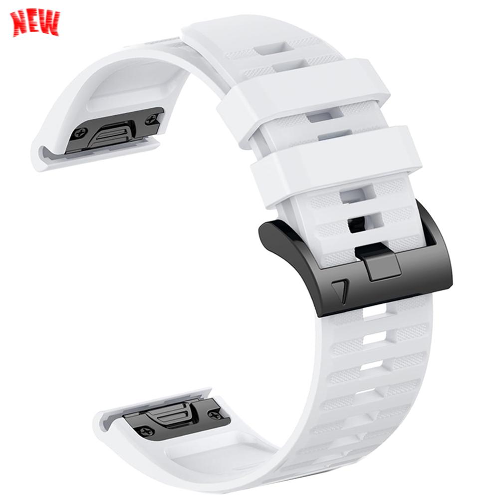 22mm 26mm Silicone QuickFit Sports Strap For Garmin Epix PRO Instinct 3 Quatix/DELTA/TACTIX/Fenix 6XPro 7 E 8pro 5XPlus Bracelet