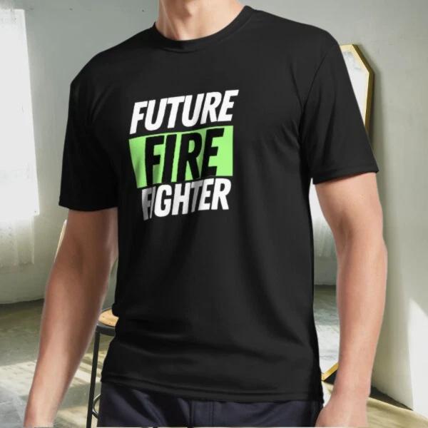 

New Shirt Future Firefighter Logo Active T-Shirt Funny Size S to 5XL S