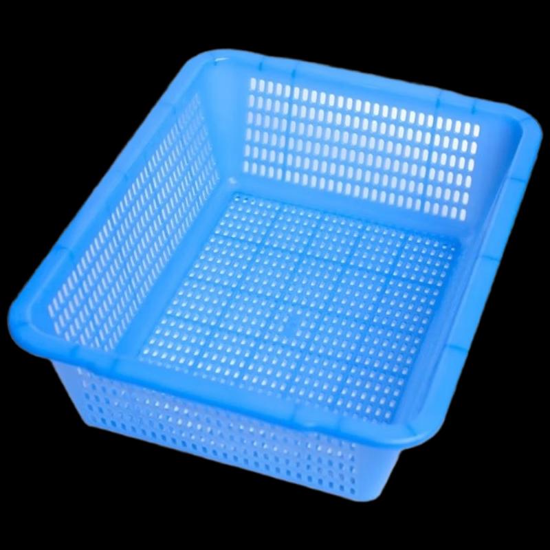 Plastic Square Draining and Storage Basket