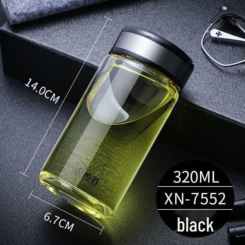 Xinuo Thickened Borosilicate Glass Cup with Lid
