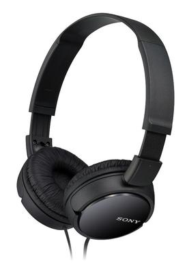 Sony Auriculares MDR-ZX110: Cerrado, Plegable, Negro (MDR-ZX110 B)
