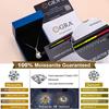 Luxury Women Party Gift Jewelry 925 Sterling Silver 5mm-10mm Moissanite Diamond Iced Out Halo Teardrop Pendant Necklace