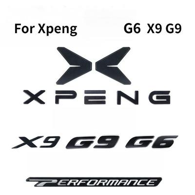 For XPEGN G6 G9 X9 Xiao Peng Blackout Car Emblem Cover Trim Sticker Decorative Accessories For Auto Front Rear Badge Emblem