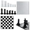 Schachfiguren-Silikonform, 3D-Internationales Schach, Kunstharzform, DIY-Epoxidharz, Bastelform, Schokoladenkerzen-Backwerkzeuge