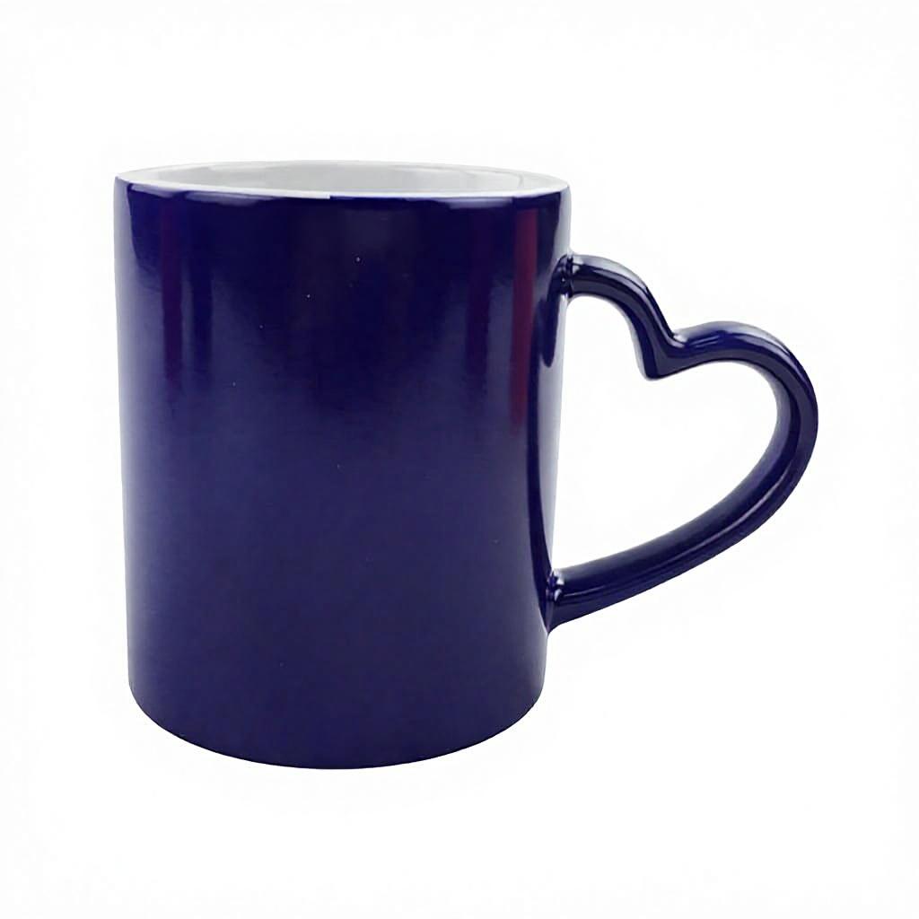 Customize Logo 11oz Color Changing Mug Coffee Tea Cup Sublimation Blank Ceramic Coffee Mug For Heat Transfer Print 301-400ml