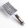 Factory  Curved Vent Brush Curly Bristle Nylon Brush Wet and Dry Detangling Massage Hair Comb