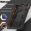 For iPad Air 13 (2025)/(2024)/Pro 12.9 (2022)/(2021)/(2020)/(2018) Case PC+Silicone Tablet Cover Adsorption Pen Slot