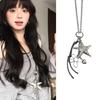 Aesthetic Flower Heart Rope Charm Multifunctional Key Ornament Fashion Bag Accessory Alloy Texture for Daily Party Wear