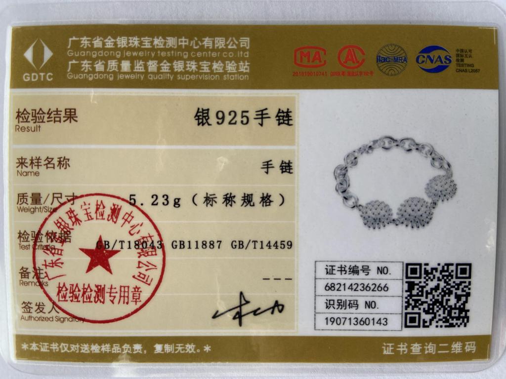 925 Sterling Silver Fireworks Bracelet Fashion Wedding Jewelry