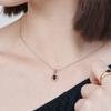 Ella Oval Onyx Necklace Elbrnn205