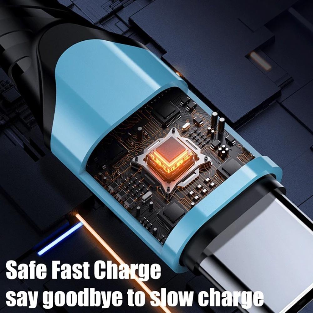 240W 5A Fast Charging USB C Cable Type C Quick Charge Data Cord for iPhone Samsung S24 Realme Xiaomi 14 Huawei OPPO OnePlus