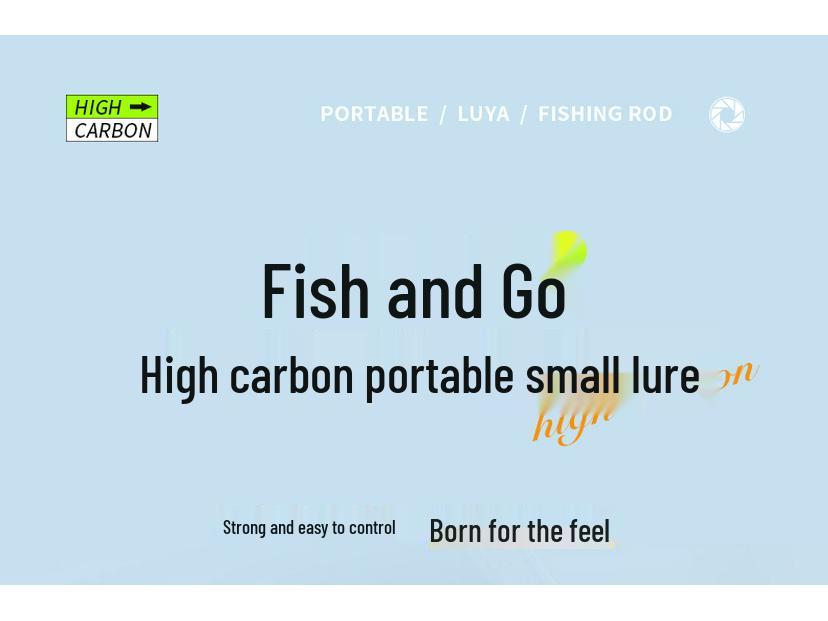 Telescopic Long Distance Casting Sea Fishing Rod Set with Guides & Baitcasting Reel