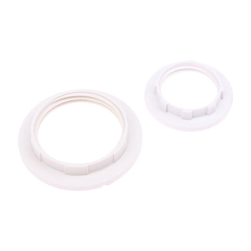 5Pcs E14 / E27 Lampshade Collar Rings Threaded Candelabra Base Retainer Lock Light Shades Socket Reducing Ring Bulb Holder