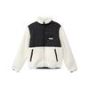 Men's Sherpa Hybrid Stand Collar Jacket Ivory Black 846325-73