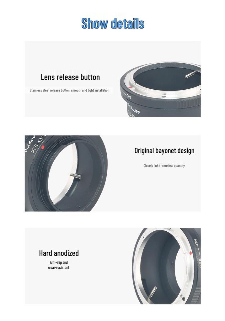 Canon FD/FL To Fujifilm X Lens Adapter for XT1 XT2 X-H1 Cameras