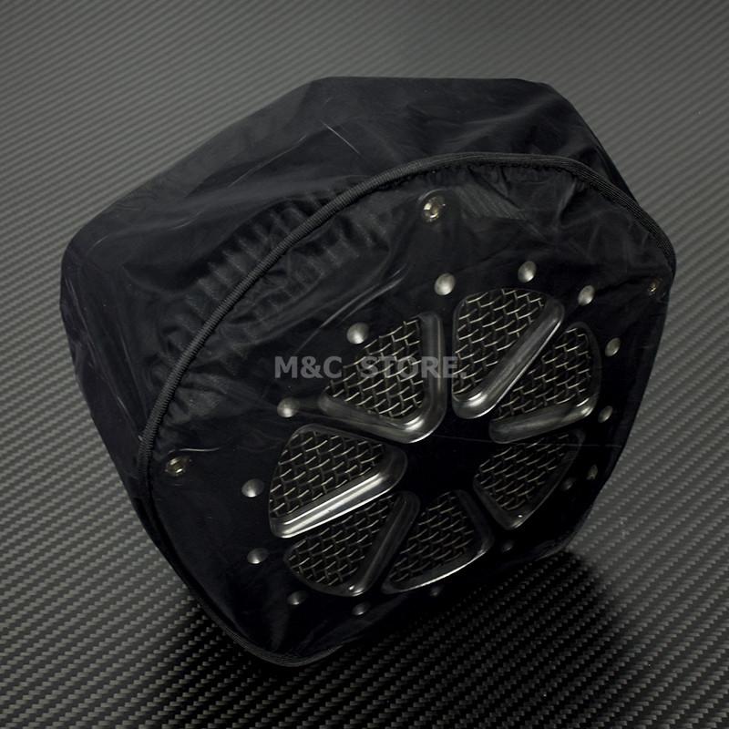 Rain Sock For Air Filter Cleaners Kit Heavy Breather Water-Repellant Dustproof Protective Cover For Harley Sportster Touring rain sock 1