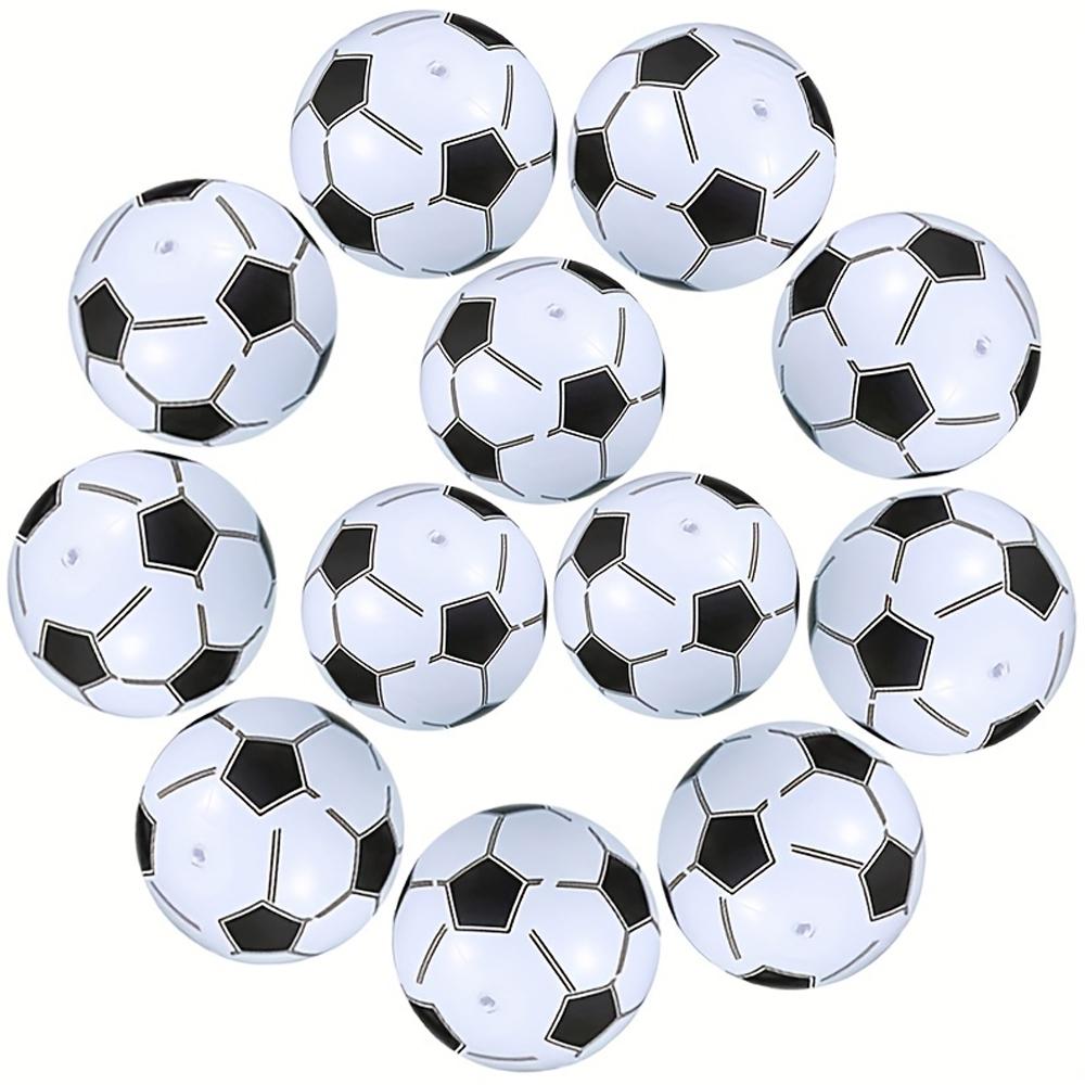 12Pcs Inflatable Beach Ball Pvc Football Soccer Ball Summer Swimming Pool Party Water Fun Floating Ball