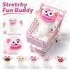 Realistic Big Mouth Toy Cute Ugly Design with Facial Expression