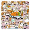 52 Graffiti Stickers Cartoon Cute Hand Account Card Decorative Mobile Phone Case Water Cup Notebook Stickers