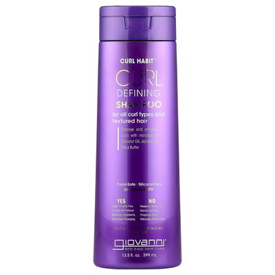 Curl Habit™, Curl Defining Shampoo, Suitable for All Curl Types and Textured Hair, 399 Ml (13.5 Fl Oz)