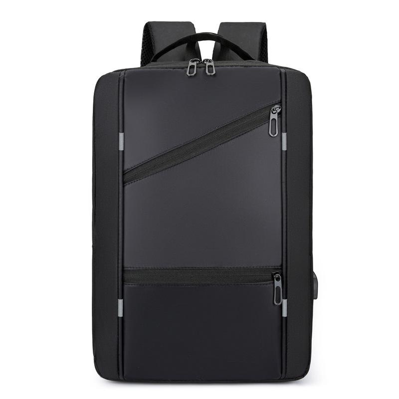 Men's Multifunctional Business Backpack with USB Charging and Large Capacity