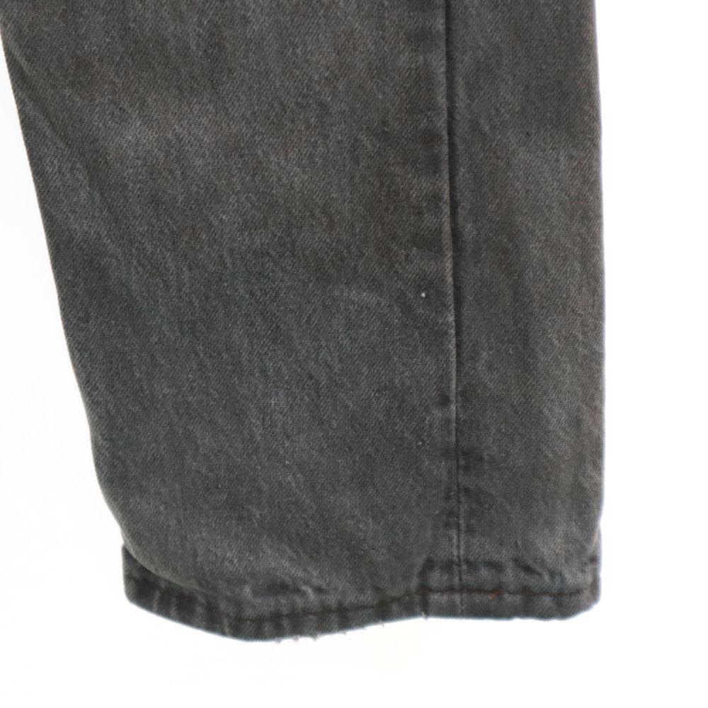 Levi's 90s 501 USA Made Piece Dyed Black Old Straight Denim Pants Jeans Men's Used