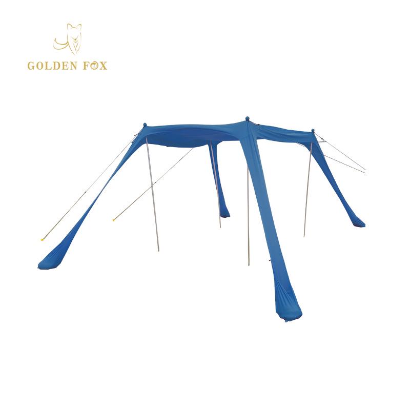 Golden Fox Outdoor Beach Canopy: Lycra Fabric UV50 Sun Protection Tent