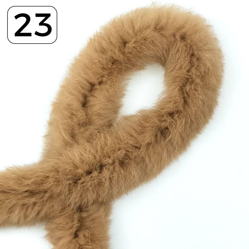 1 Meter Soft Artificial Rabbit Fur Furry Ribbon 6cm Fluffy Tapes DIY Trimming Hanfu Cloak Garment Edge Sewing Crafts Accessory