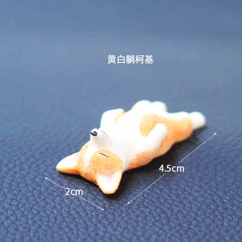 Car Central Control Ornaments, Car Decoration Sets, Resin Simulation Dog Car Supplies Gifts, Customizable Phone Number Plates