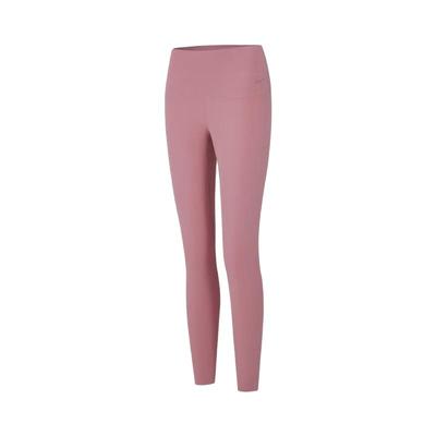 Zenvy AS DF 7/8 Tights Comfortable Soft Solid Color Leggings Women Leggings Pink DQ6016-699