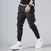 Men's Trendy Korean Loose Fit BF Style Casual Pants, Nine-Point Length, Hong Kong Workwear Leggings.