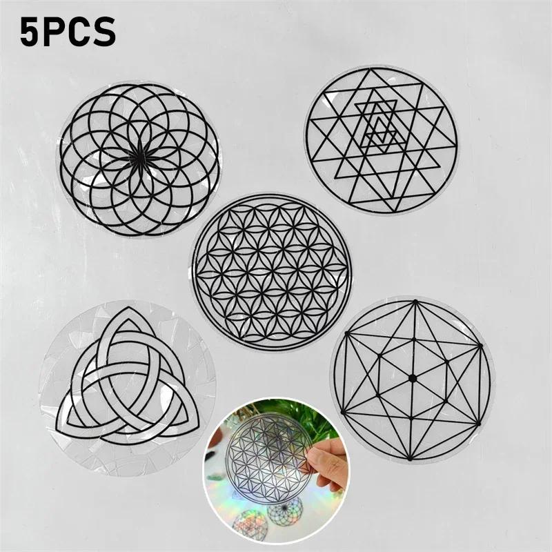 New Rainbow Sun Catcher Wall Stickers Light Catcher PVC Window Film Self Adhesive Decal Motorcycle Sticker PVC Film Home Decor