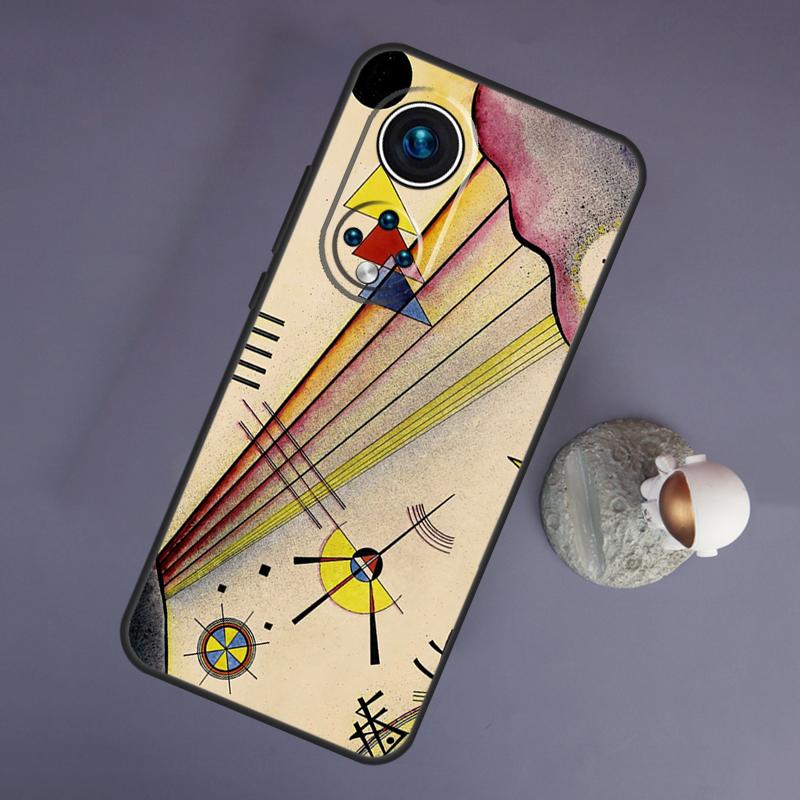 

Чехол с изображением Василия Кандинского для Huawei Honor Magic 5 Lite 70 50 X8 X9 a P20 P30 P40 P50 P60 Pro P Smart Nova 9 5T Honor X8 4G