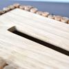 Handmade solid wood tissue box Nordic simple creative home living room coffee table dining table paper box