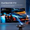 DESS C4 PRO 1080P Projector Full HD 4K 1300ANSI Projectors Video Smart TV for Home 32GB Movie Theater Beamer AI Off-Axis&E-Stand