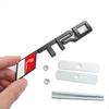 1 Stück 3D Metall Autoaufkleber TRD Emblem Abzeichen Dekoration Zubehör für Toyota GR Corolla Yaris Aygo Prius CHR Camry Auris Avensis