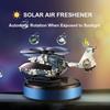Helicopter Car Air Freshener Solar Automatic Rotation Propeller Essential Oil Diffuser Dashboard Perfume Decoration Ornament