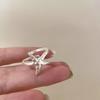 2026 Matte Metal Starfish Open Ring: Chic, Unique & Versatile Women's Fashion Jewelry