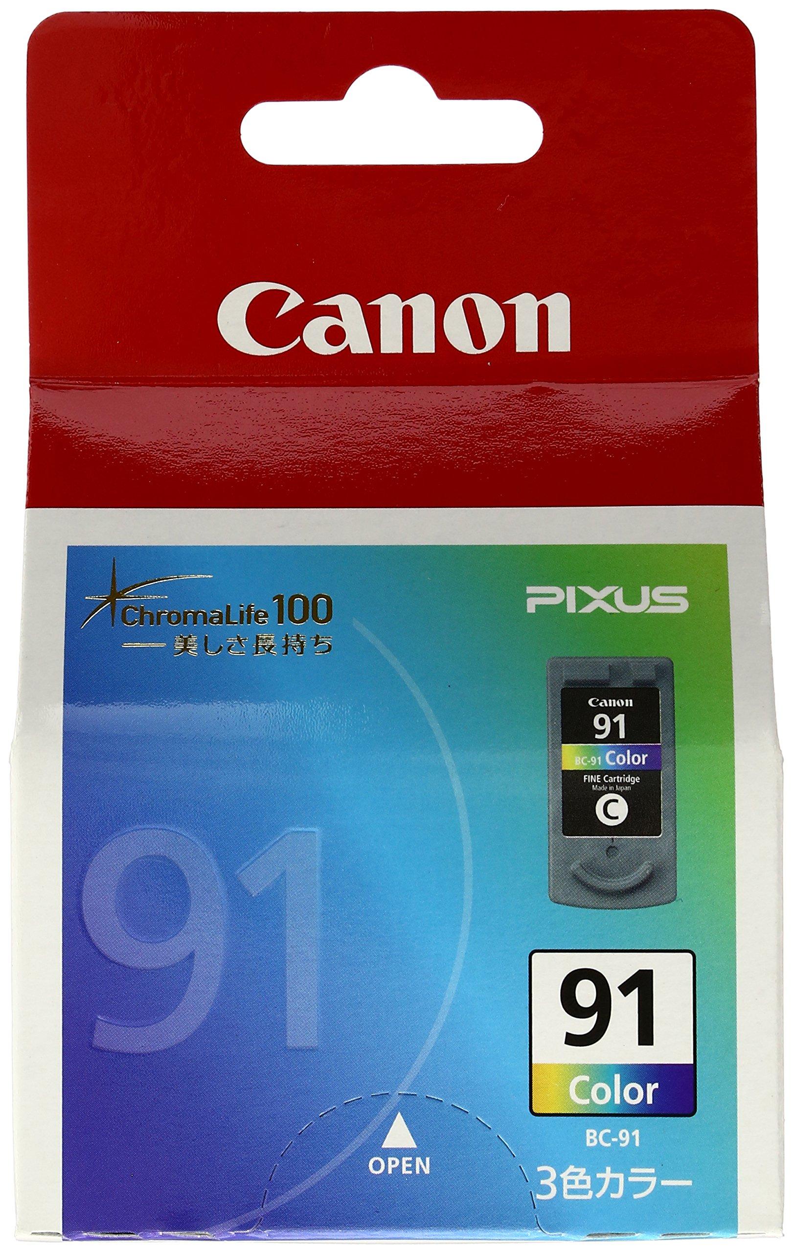 

Genuine Canon Small Ink Cartridge BC-91 Tri-Color