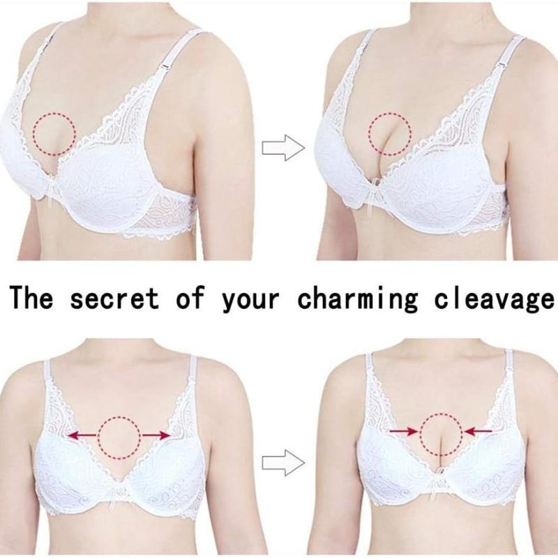 Silicone Bra Inserts Large Bra Inserts Silicone Add 2 Cup Size Bra Padding Bust Enhancer Transparent Color