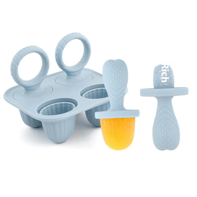 Silicone Ice Cream Breastmilk Popsicle Molds Diy Homemade Ice Cream Mold Kitchen Gadgets