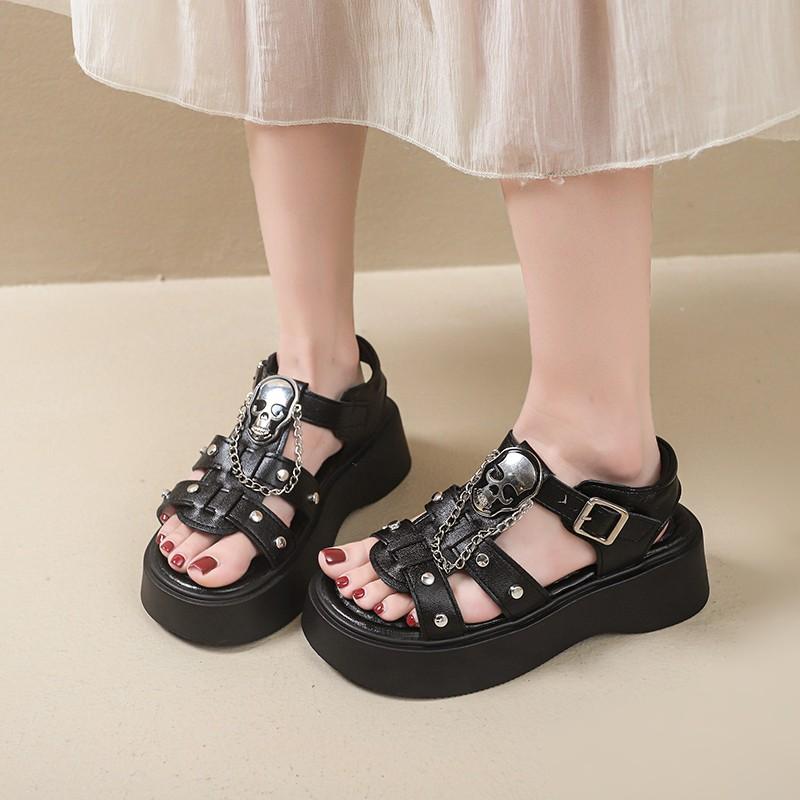 Fashion Ankle Boots for Women Roman Sandals High Quality Platform High Heels Women Boots Casual Peep-toe Women Sandals sandalias