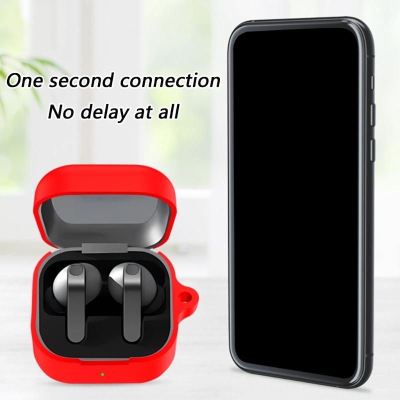 Soft Silicone Case Cover for Buds 4/4P Earbuds Case Secure Grip Easy Access Scratches Resistant Housing Skin