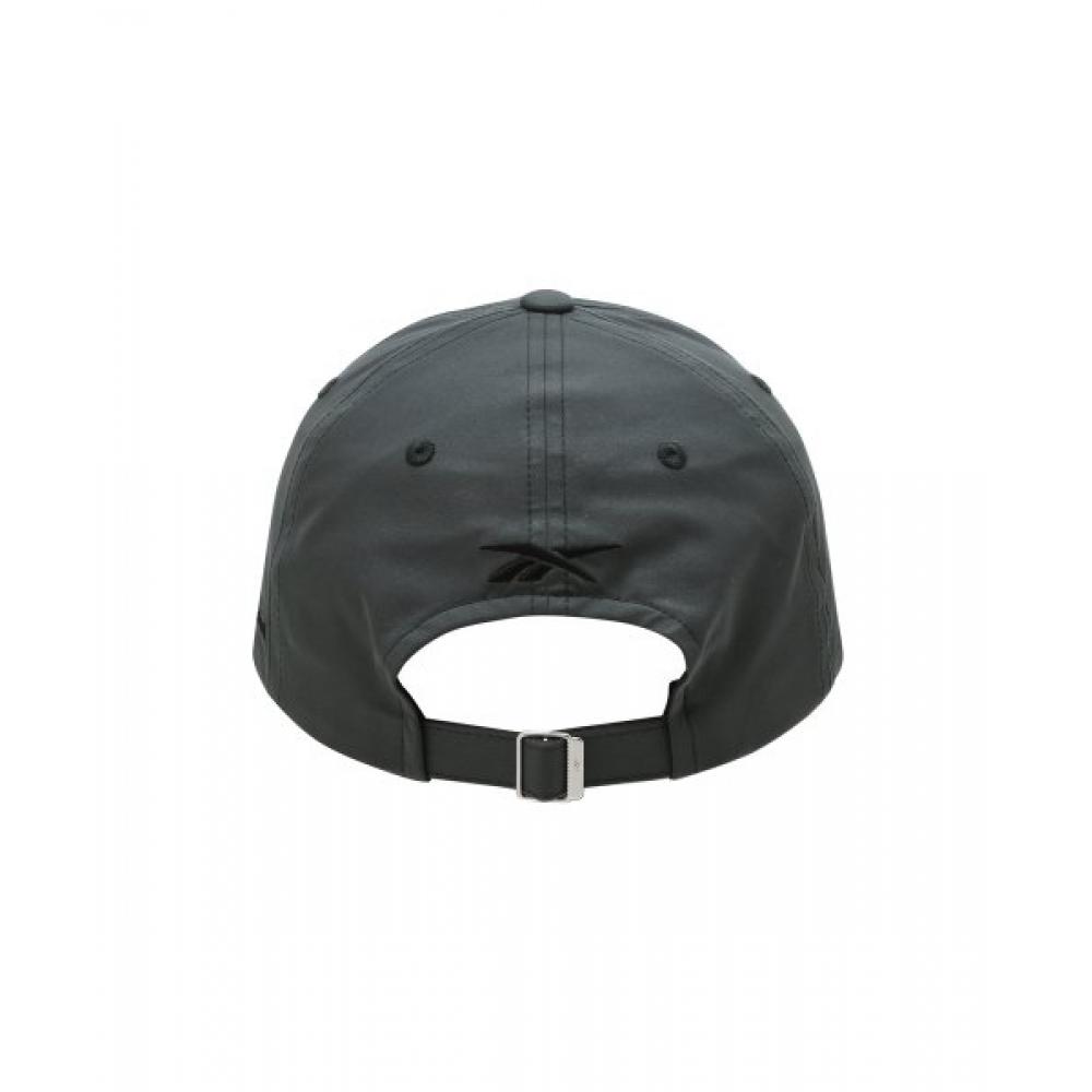 Reebok Gorra elástica con logotipo básico verde
