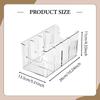 Belt Organizer Box Display Case Elegant Portable Multi Compartments Belts Holder for Hotel Shopping Mall Farmhouse Store Home
