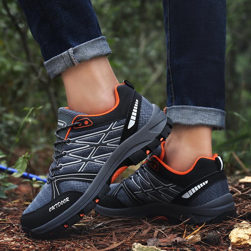 39-45 Herren Übergröße Rutschfest Abriebfest Modisch Outdoor Low Top Wanderschuhe Lässige Sportschuhe Reise Wanderschuhe
